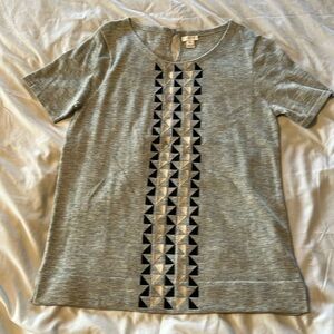 Jcrew Aztec print top